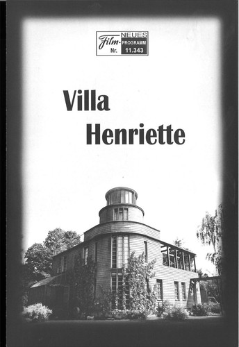 NFP 11343 | VILLA HENRIETTE | Hannah Tiefengraber, Cornelia Froboess, Nina Petri - 第 1/1 張圖片