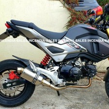 Exhaust For Honda MSX 125 Grom Full Stainless 2013 - 2024