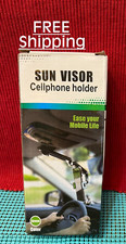 2 Pk SUN VISOR Cellphone Holder Foldable Design  360 Deg Ease Your Mobile Life