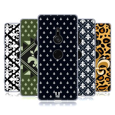 HEAD CASE DESIGNS FLEUR DE LIS COLLECTION SOFT GEL CASE FOR SONY PHONES 1