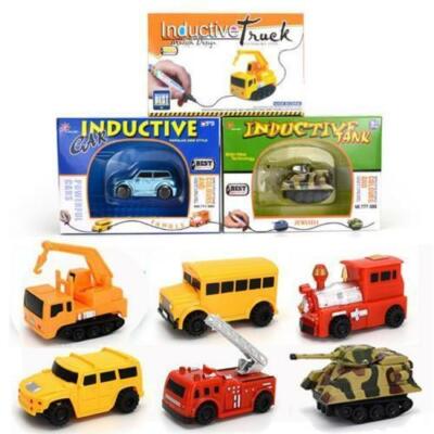New Magic Follow Any Drawn Line Pen Inductive Toy Car Truck Bus