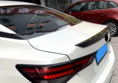 Rear Trunk Spoiler Wing B For 2020-2025 Nissan Sentra Sylphy Sedan Glossy Black