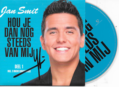 JAN SMIT - Hou je dan nog steeds van mij (deel 1) (SIGNED!!) CD SINGLE 4TR Enh