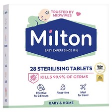 Milton Sterilising Pack of 28 Tablets Steriliser for Cold Water
