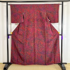 K42-1 Japanese Kimono Silk Komon