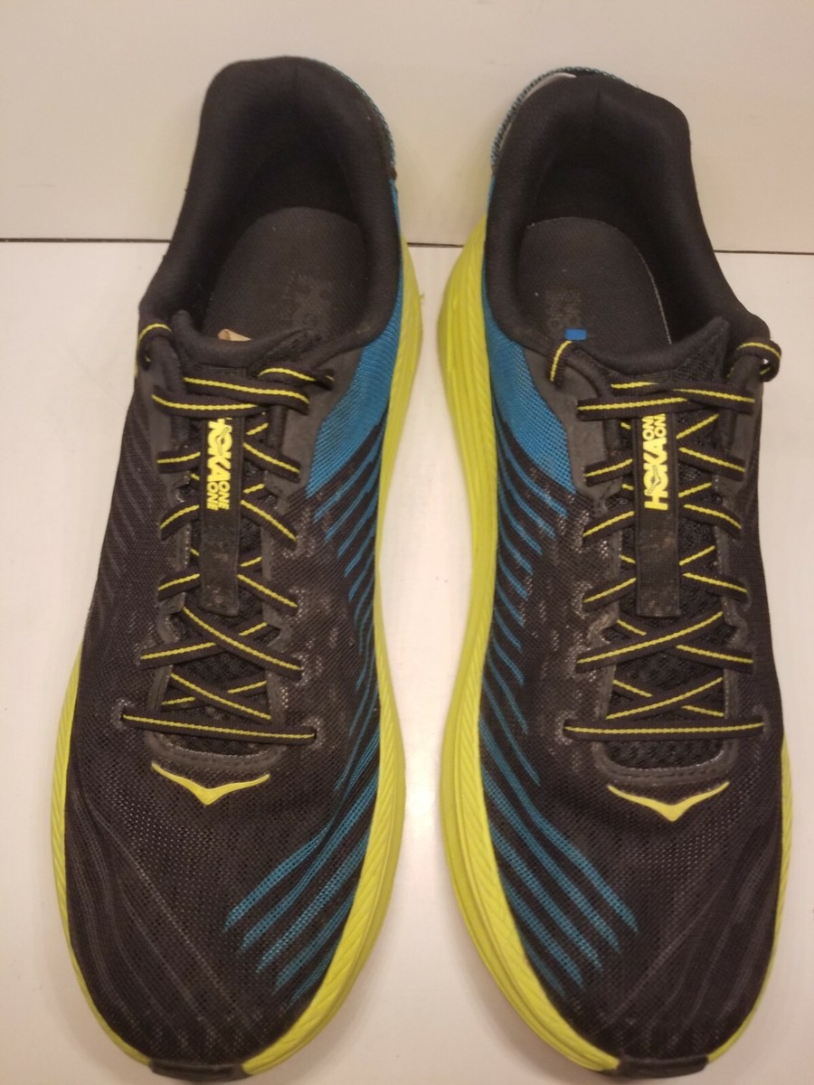 Men’s US 11 Hoka One One Rincon Black Citrus Running Sneakers 1102874 BCTRS Hoka One One Mens Rincon 1102874 BCTRS Black Citrus Running  main image 3