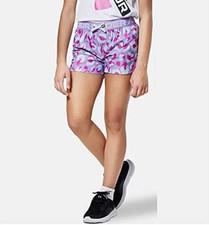 Under Armour Girls UA Play Up Shorts Purple Athletic YLG YXL L XL 12 14 16 18