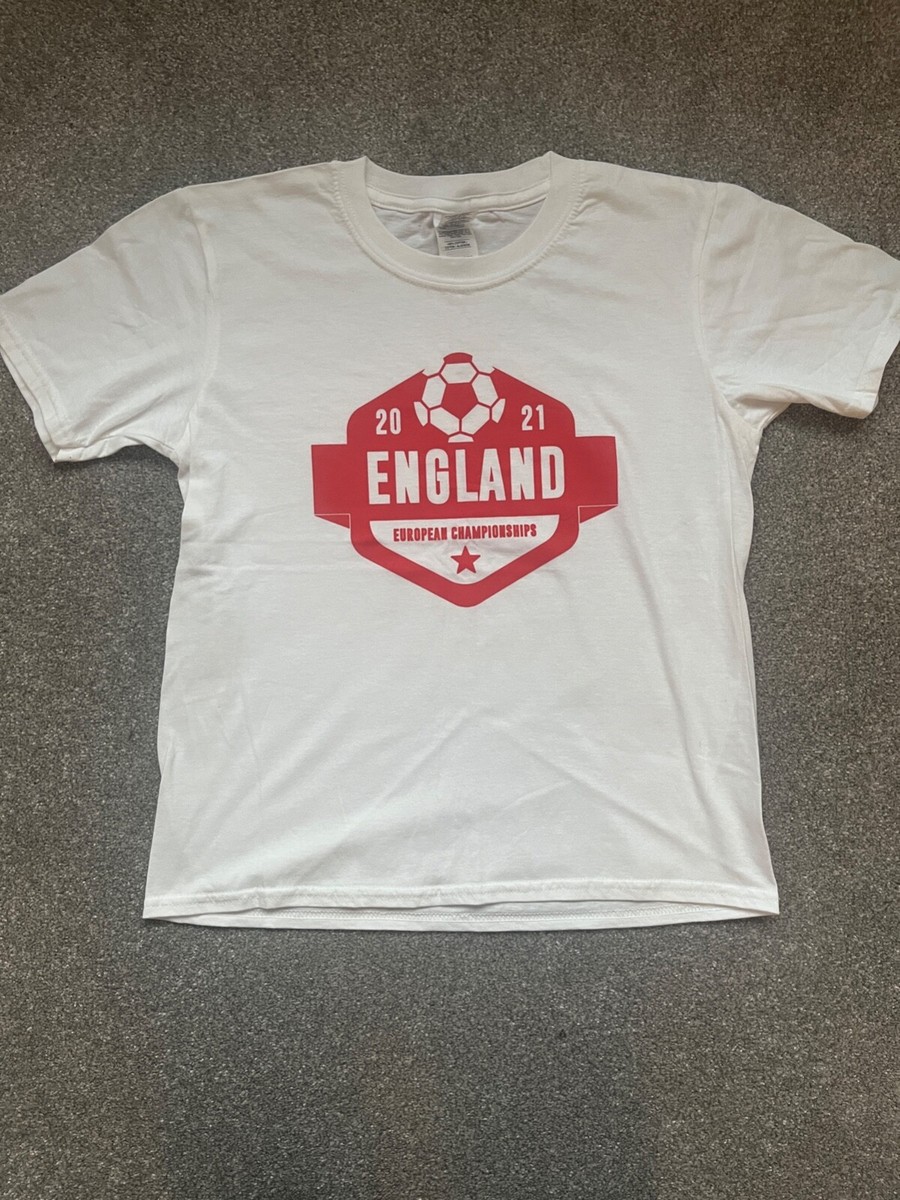 England T Shirt Euro 2021 England Euro 2021 Football Tshirt L