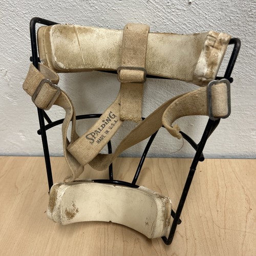 Vintage Spaulding Catchers Face Mask 45-123 Made In USA - Picture 2 of 5