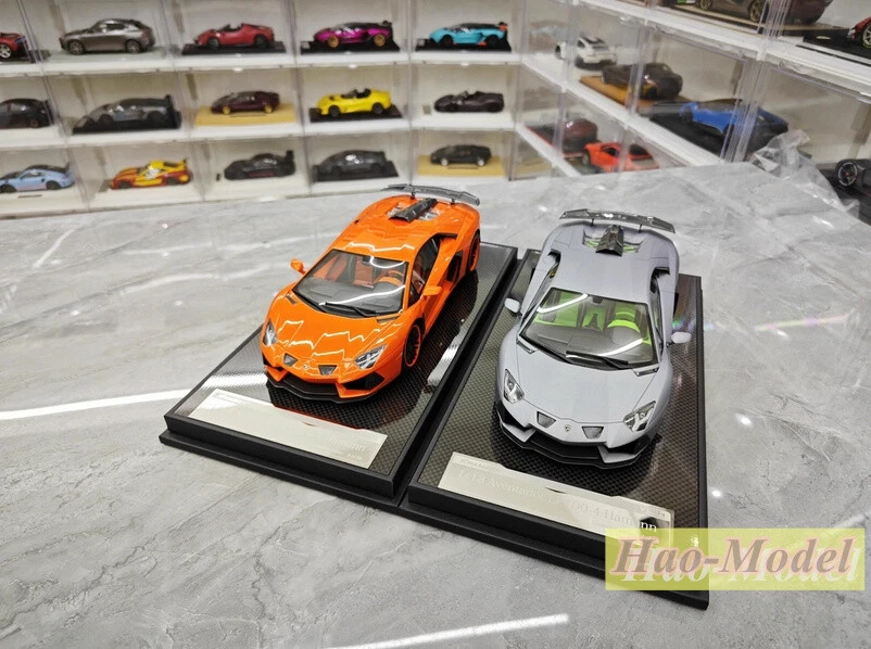 VMB 1:18 Hamann Aventador LP700-4 Model Car Resin Diecast Metal Collection Gift - Imagem 4 de 4