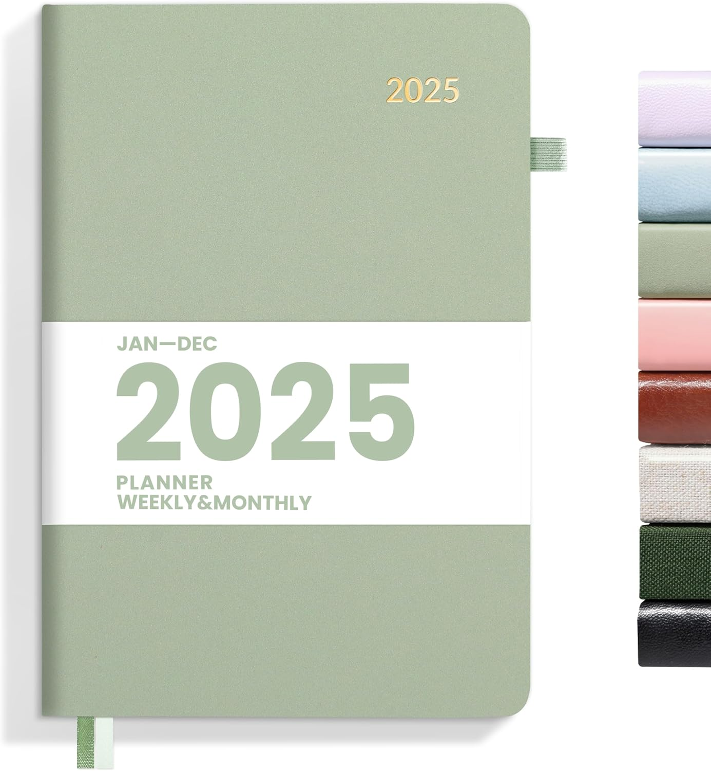 2025 Weekly & Monthly Hardcover Planner 5.5