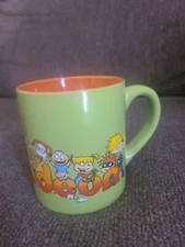 Nickelodeon Cartoons 2018 Viacom International Mug Rugrats CatDog Hey Arnold 