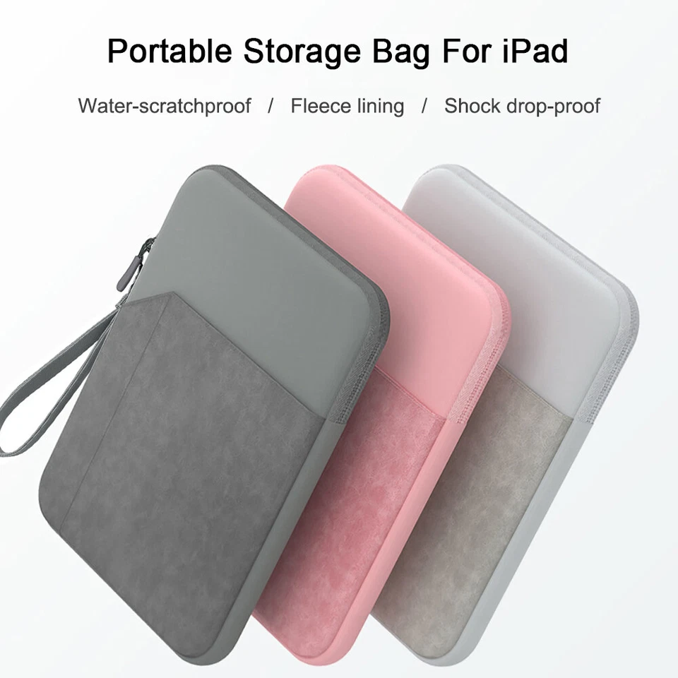 Sleeve Case Bag Carrying Pouch For iPad 5/6/7/8/9/10/11th Gen Air Pro 11" 13" M5 - Image 3 of 4