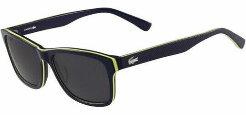LACOSTE L6002S 970 Sunglasses Matte Crystal Frame Blue  display picture 2