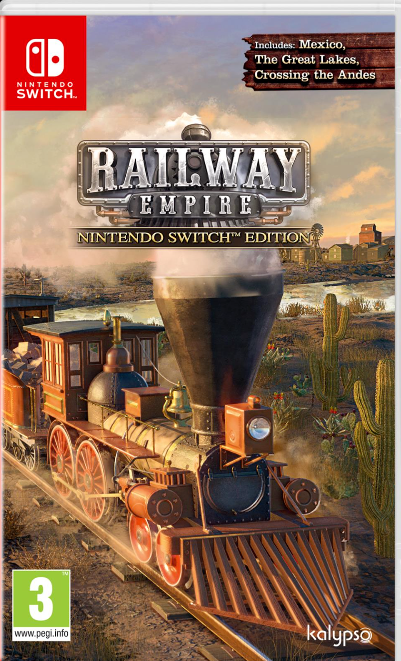 Railway Empire Nintendo Switch Edition | Cartridge Version | Boxed