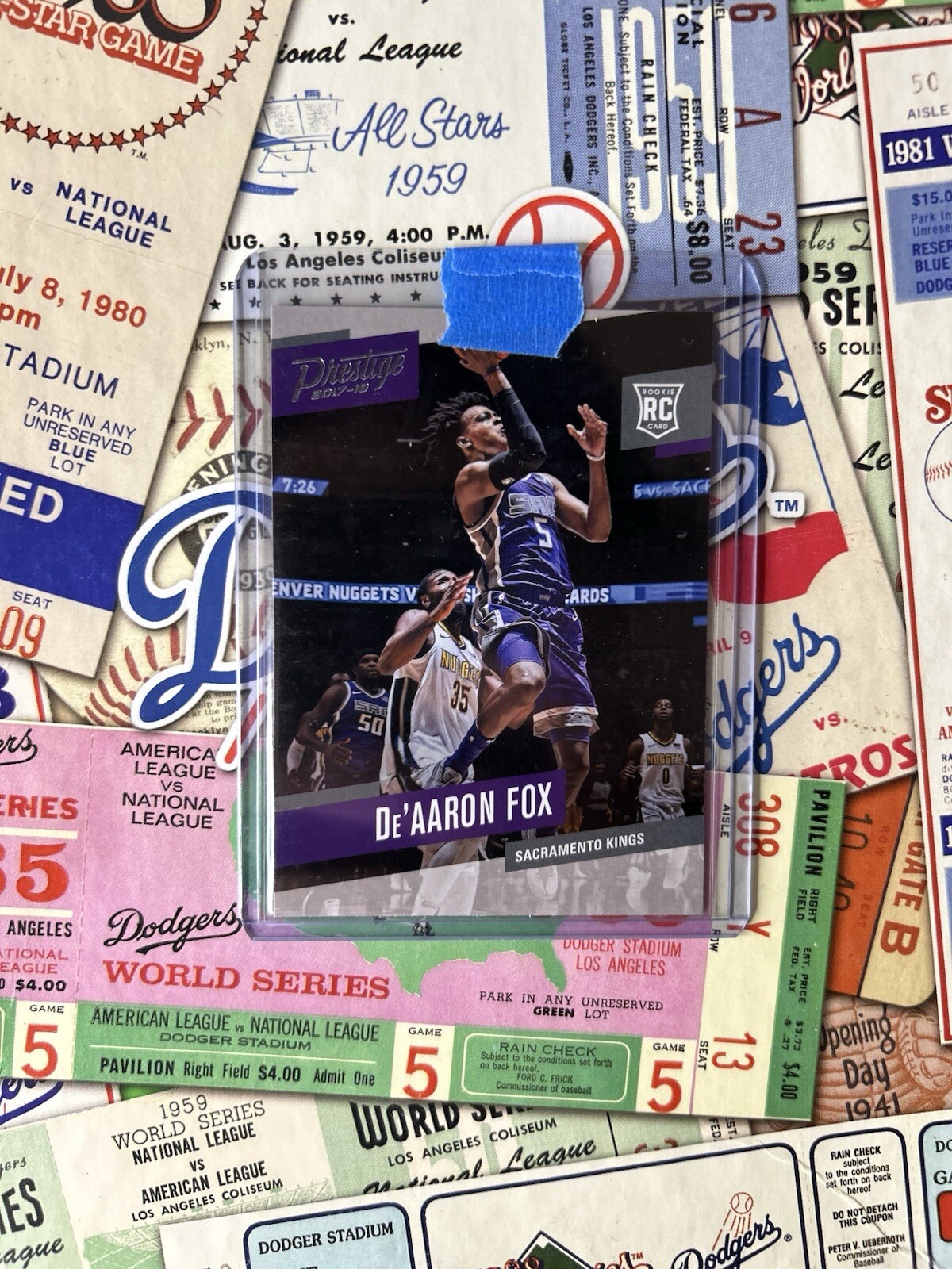 2017-18 Panini Prestige - Rookies #155 De'Aaron Fox (RC)