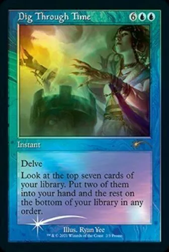 Dig Through Time · Magic Online Promos (PRM) #99973 · Scryfall Magic The  Gathering Search