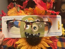 ICU EYE WEAR KIDS BOY GIRL SCREEN VISION BLUE LIGHT GLASSES COMPUTER 7740020 NEW
