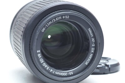 Nikon AF-S DX NIKKOR 55-200mm f/4-5.6G ED VR II Lens *EX* | eBay