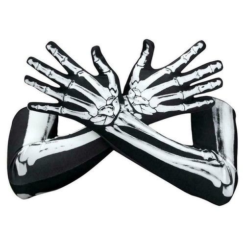 SKULL FACE MASK + GLOVES SET BIKER FISHING CYCLING SKI O9 SKI SKELETON W8B1 L6O4 - Zdjęcie 8 z 14