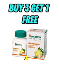 Himalaya Gokshura Tablets For Men's Wellness FREE SHIP 2027 Buy 3 Get 1 FREE