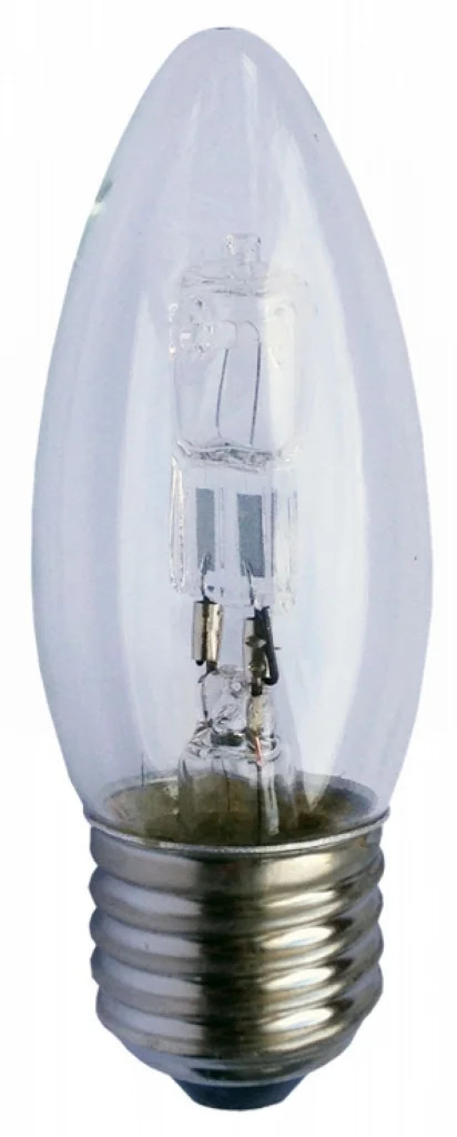 Clear 18w Halogen Candle ES E27 Fairway 18wFairES