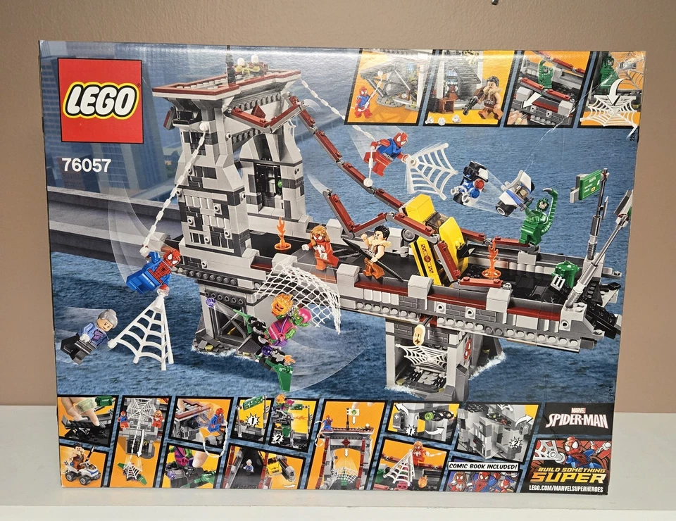 LEGO Marvel: Spider-Man: Web Warriors Ultimate Bridge Battle (76057) Foto 2 de 2