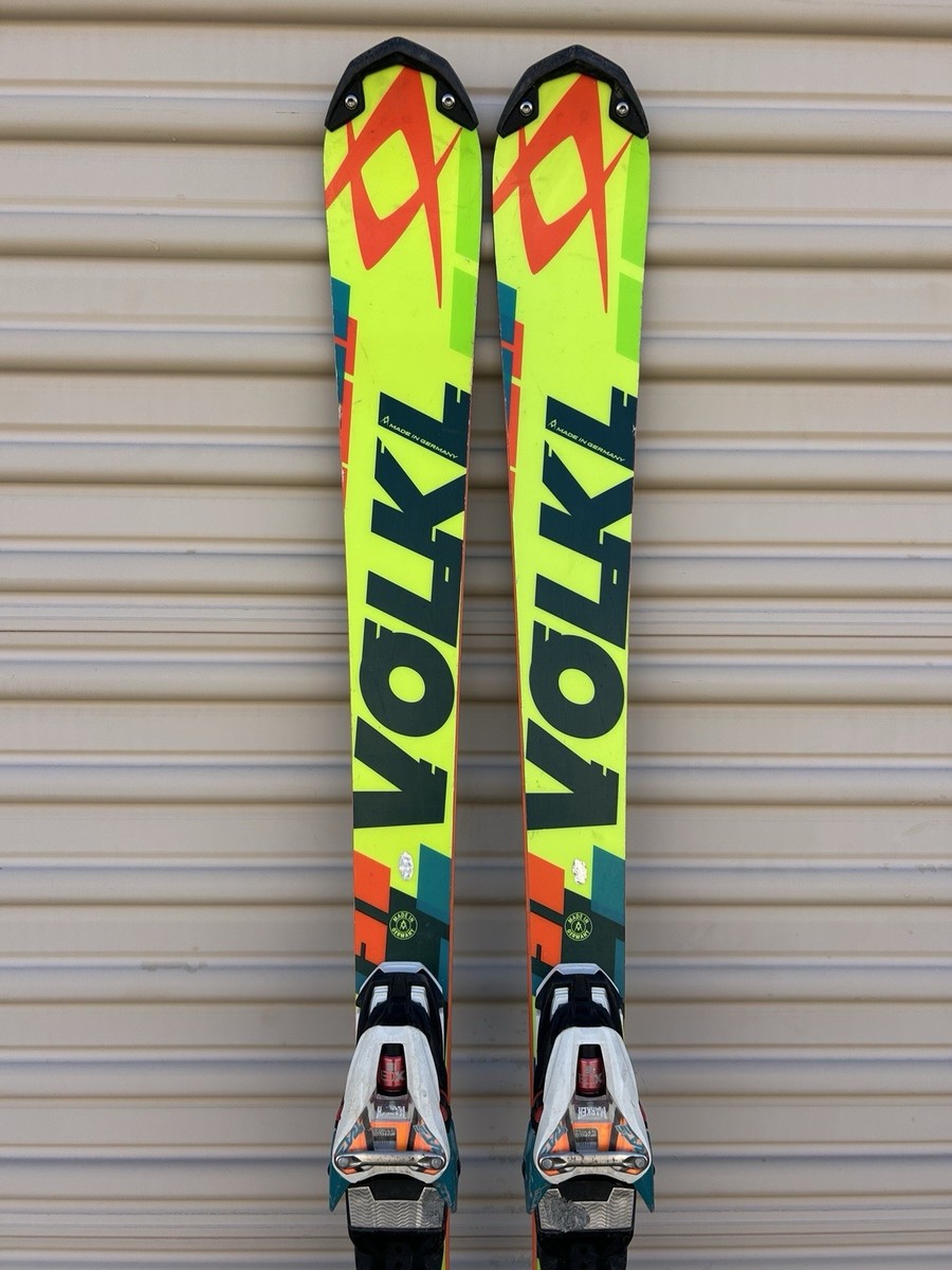 VOLKL Racetiger World Cup SL slalom race Skis, 150cm + Marker X