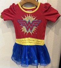 DC Comics Wonder Woman Costume Dress Girls Toddler Size 2T