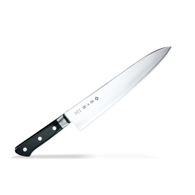 Tojiro F-810 Classic Durable and Rust-Resistant Chef Knife 270mm, Black Handle