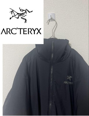 Arc'Teryx Black Jacket Down Hooded Embroidered Condition | eBay