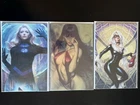 AMAZING SPIDER-MAN ARTGERM BLACK CAT VIRGIN + Vampirella + Fantastic Four NM
