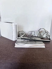 nintendo wii console rvl-001 bundle Untested Almost Complete