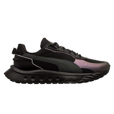Orig. PUMA WILD RIDER GRIP LS SNEAKER TRAINING SCHUHE NEU SCHWARZ Gr. 42 RAR TOP