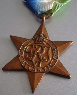 Original BRITISH WW2 ATLANTIC STAR FULL SIZE MEDAL