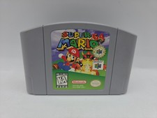 Authentic Nintendo 64-N64 Super Mario 64 Game Cartridge