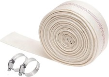 1.25 Inch x 26.2 Feet Length Swimming Pool Backwash Hose PVC Lay-Flat Garden