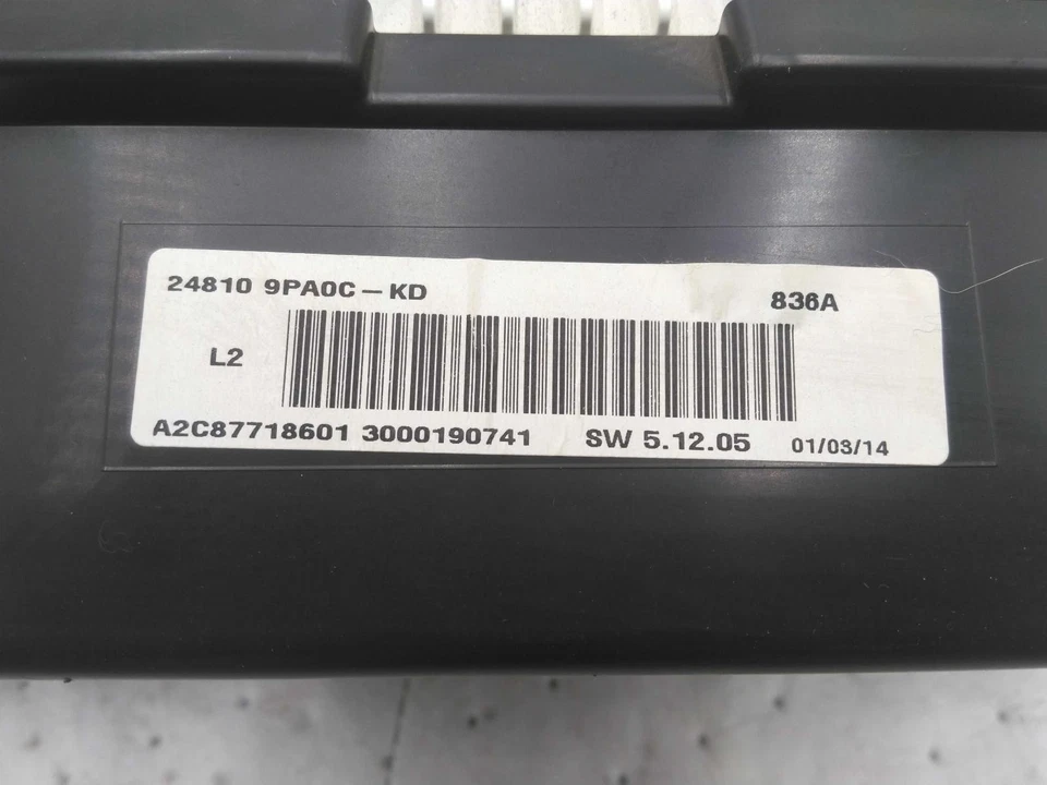 Medidor de velocímetro usado se adapta a: Nissan Pathfinder Cluster MPH 2014 3,5 L 6 cilindros Foto 2 de 4