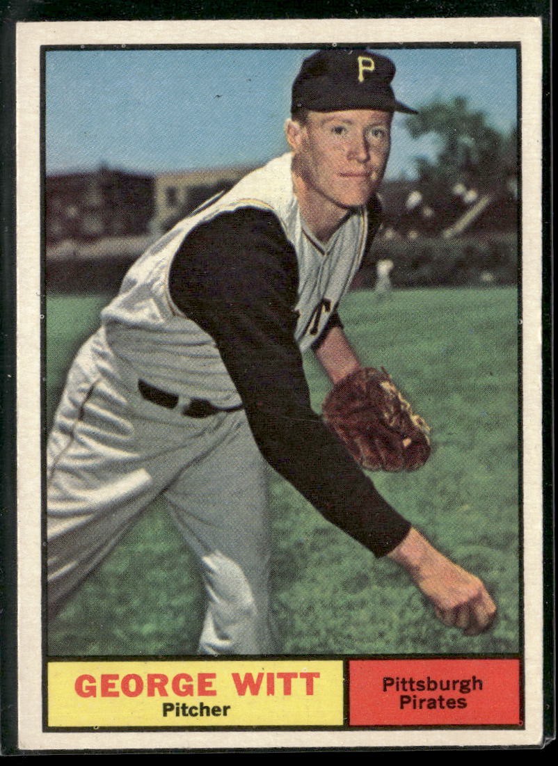 1961 Topps #286 George Witt VG-EX/EX