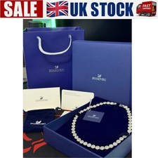 Swarovski Angel Tennis Necklace UNA Version New Full Set Gift Set
