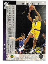 ANTHONY MILLER 1994-95 UPPER DECK ROOKIE CARD NEAR MINT+ CONDITION. rookie card picture