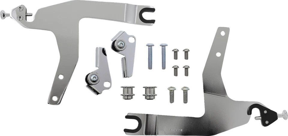 Kits de respaldo y montaje desmontables Cobra 602-2042 10-16 Harley Fat Boy Lo FLSTFB Foto 3 de 3