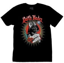 Star Wars New Adult T-Shirt - Darth Vader Tattoo Dark Side Print Portrait