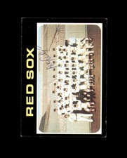 Ray Culp Signed Original 1971 Topps Team Boston Red Sox Autograph