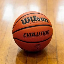 WILSON Men's Evolution Game Basketball 29.5" - Official Size  Weight