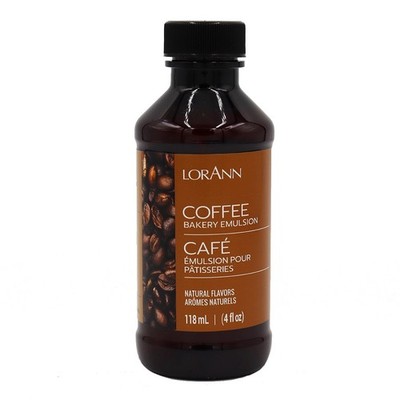 LorAnn Bakery Emulsionen natürlicher & künstlicher Geschmack 4 Unzen - Kaffee - 0806-0754