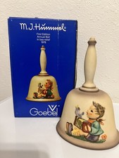 1978 MJ HUMMEL BELL by GOEBEL First Edition Annual Bell With Box & Pamphlet 