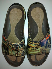 Crocs LIMITED EDITION Camouflage Slide Men s Multicolor Slip-On Open Toe US 10