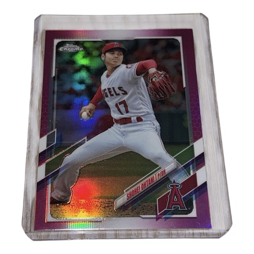 2021 Topps Chrome - Shohei Ohtani #159 Pink Refractor