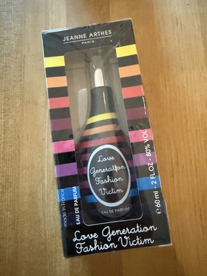 JEANNE ARTHES Eau de PARFUM Love Generation Fashion Victim 2 FL OZ 60ml NEW